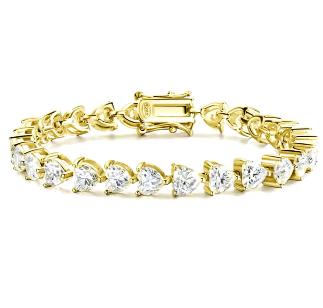 Gold Moissanite Bracelets