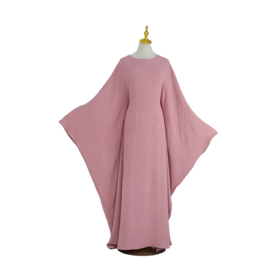 Butterfly abaya with inner belt