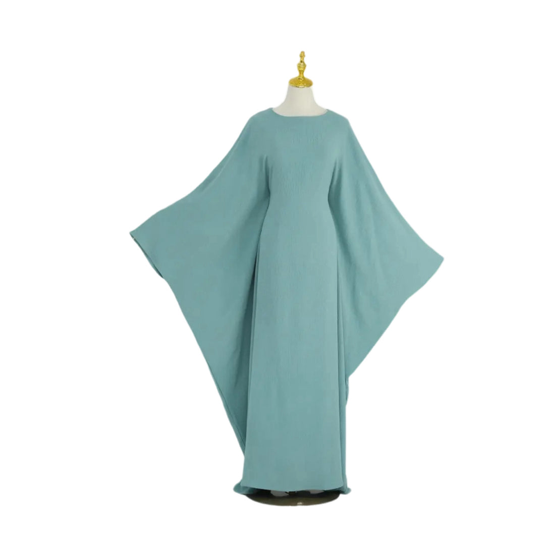 Butterfly abaya with inner belt