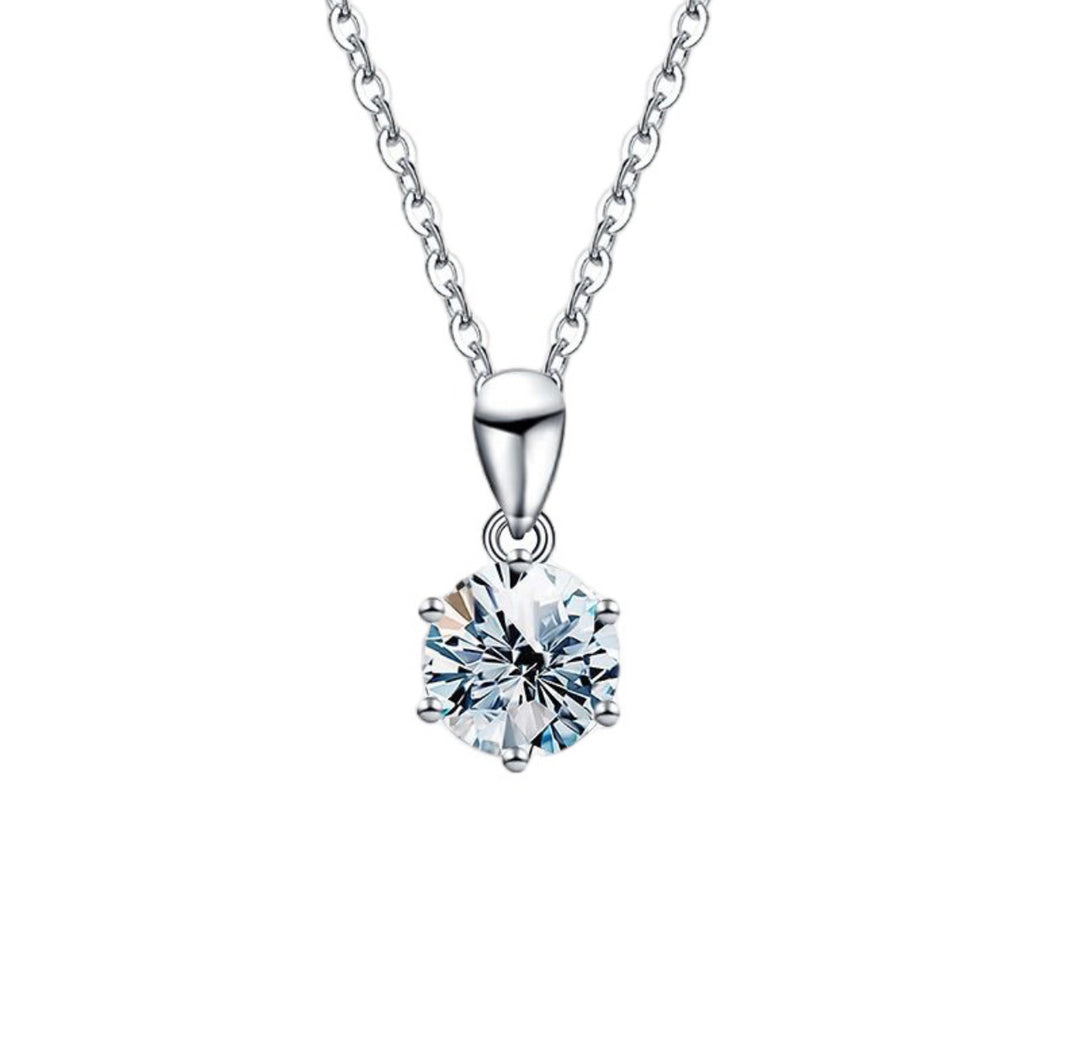 Moissanite necklace