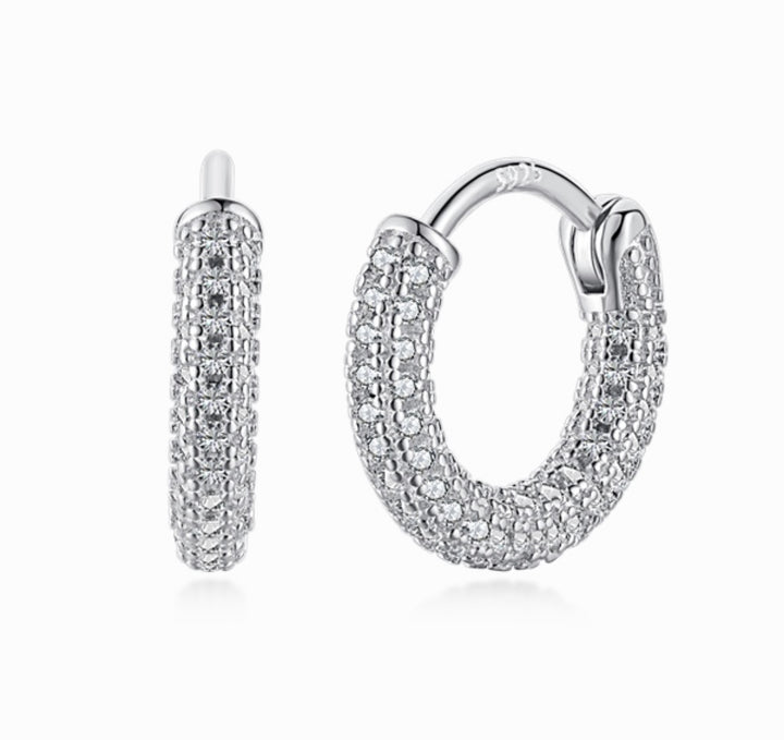 Huggie hoop earrings