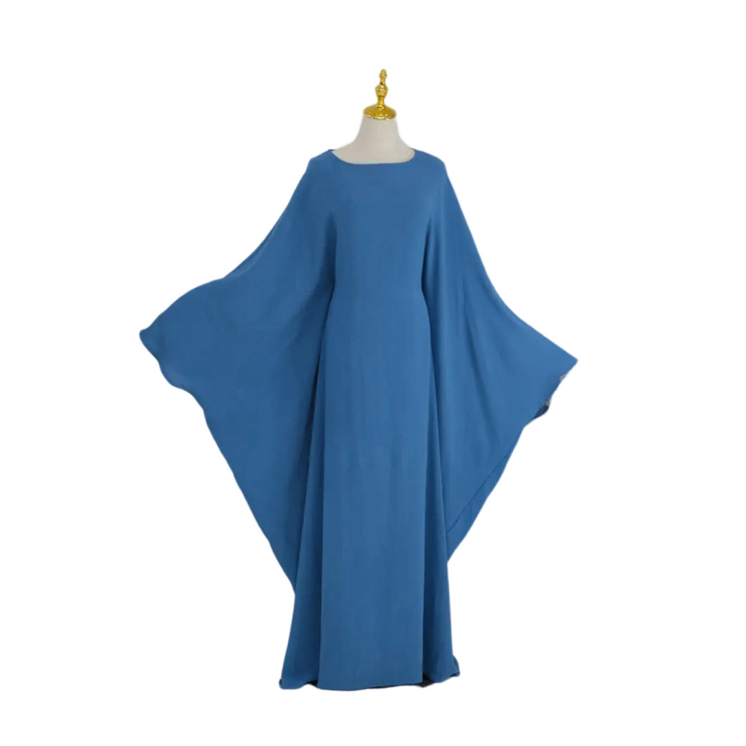 Butterfly abaya with inner belt